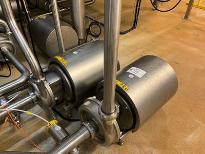 Overview picture of 2006 Alfa Laval pump (3x)